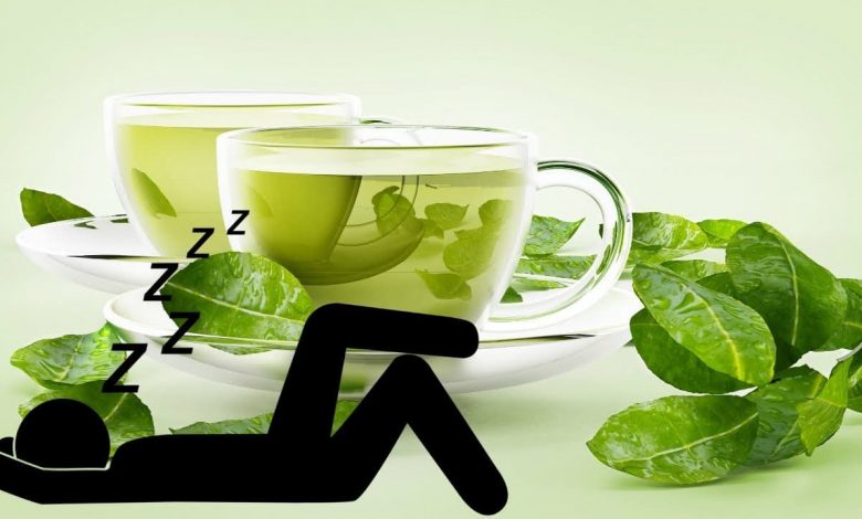 فوائد الشاي الأخضر قبل النوم