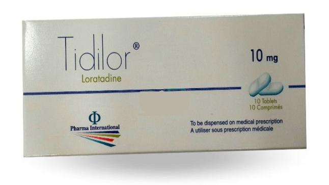 سعر ودواعي استعمال أقراص تيديلور Tidilor للحساسية
