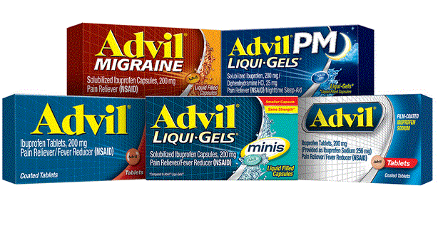 دواعي استعمال دواء advil liqui-gels