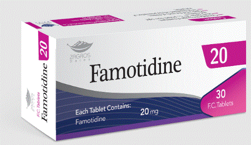 سعر ودواعي استعمال دواء famotidine لعلاج الحموضة