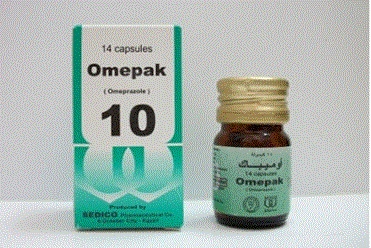 سعر كبسولات أوميباك Omepak لعلاج الحموضة